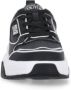 Versace Jeans Couture Zwarte Leren Sneakers met Contrasterende Details Black Heren - Thumbnail 3