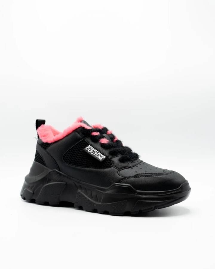 Versace Jeans Couture Speedtrack Dis SC2 Zwart Roze Bont Zwart Heren