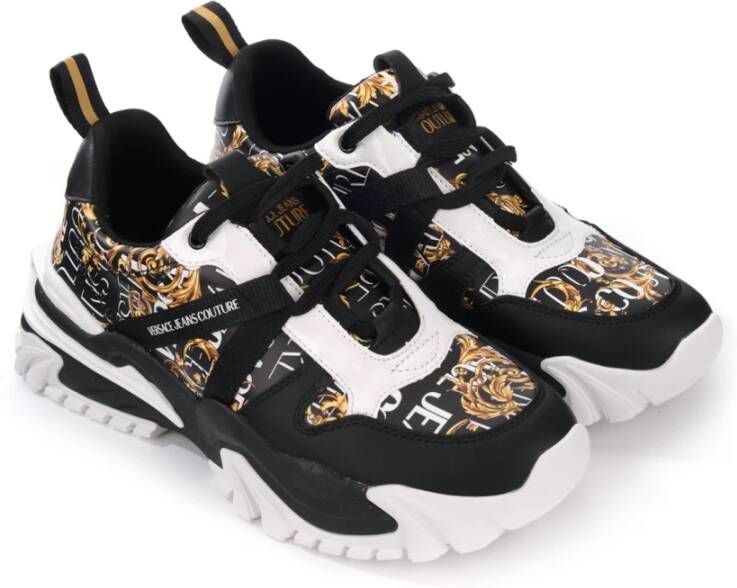 Versace Jeans Couture Sneakers Zwart Heren