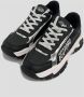 Versace Jeans Couture Zwarte sneakers met zilveren accenten Black Heren - Thumbnail 3
