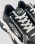 Versace Jeans Couture Zwarte sneakers met zilveren accenten Black Heren - Thumbnail 4