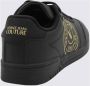 Versace Jeans Fondo Brooklyn Dis. Sd1 Lage sneakers Heren Zwart - Thumbnail 7