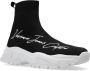 Versace Jeans Couture Zwarte Sneakers voor Vrouwen Aw24 Black Dames - Thumbnail 4