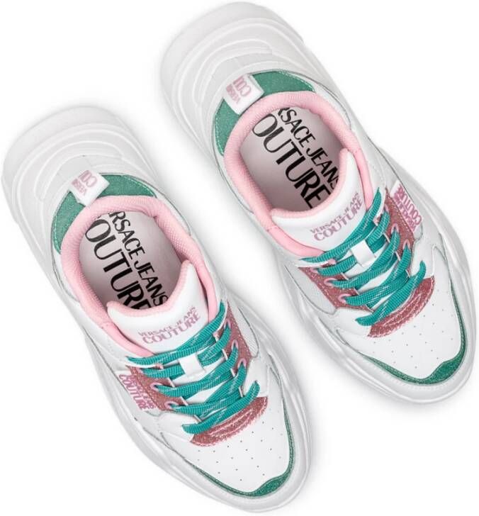 Versace Jeans Couture SpeedTrack dikke sneakers Wit Dames