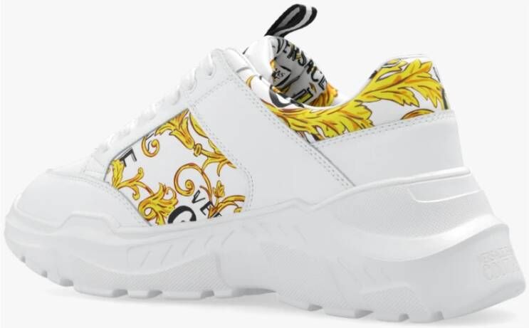 Versace Jeans Couture Speedtrack sneakers Wit Heren