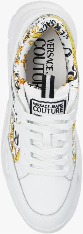 Versace Jeans Couture Speedtrack sneakers Wit Heren