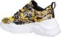 Versace Jeans Couture Barocco All Over Leren Sneakers Dames Multicolor Dames - Thumbnail 5