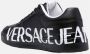 Versace Jeans Couture Witte leren sneakers met zwart contrastlogo White Heren - Thumbnail 8