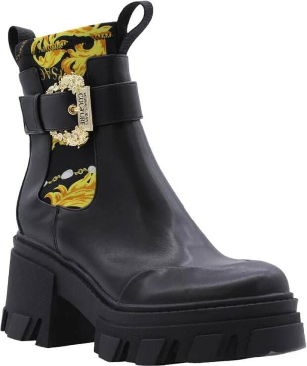 Versace Jeans Couture Hakken Boots Black Dames