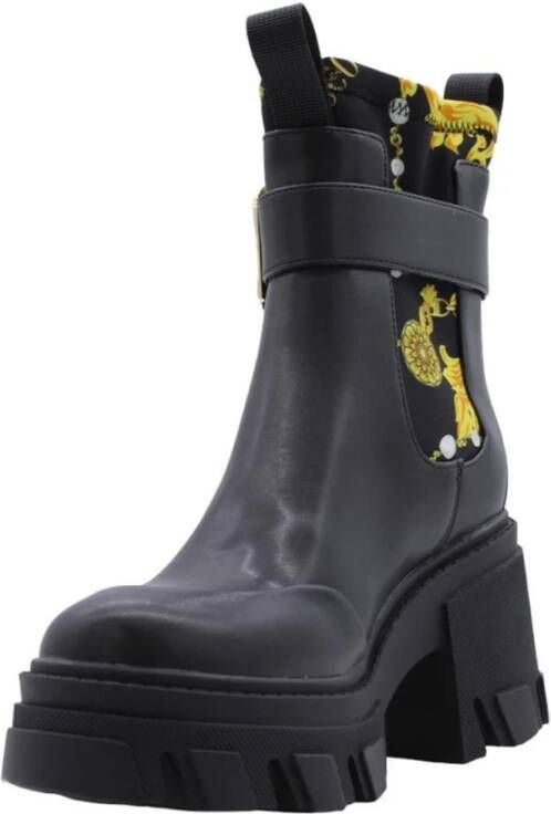 Versace Jeans Couture Hakken Boots Black Dames