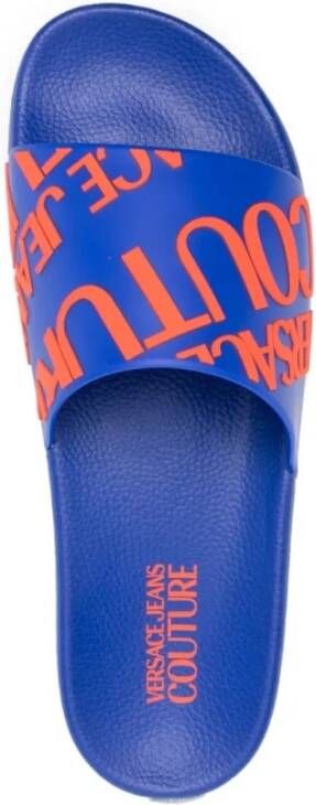 Versace Jeans Couture Stijlvolle Slippers voor Dagelijks Comfort