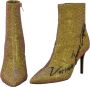 Versace Jeans Couture Stiletto Enkellaars Rubberen Zool Rits - Thumbnail 2