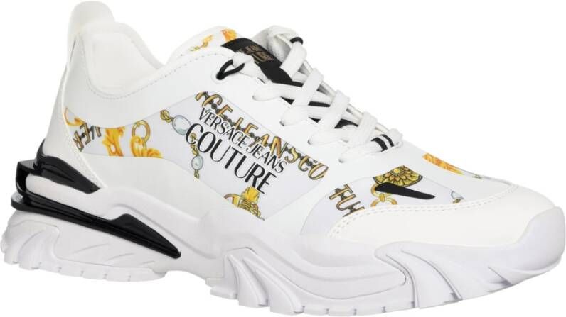 Versace Jeans Couture Trail Treck Chain Couture Sneakers Wit Heren