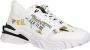 Versace Jeans Couture Abstracte Multikleurige Vetersneakers White Heren - Thumbnail 3