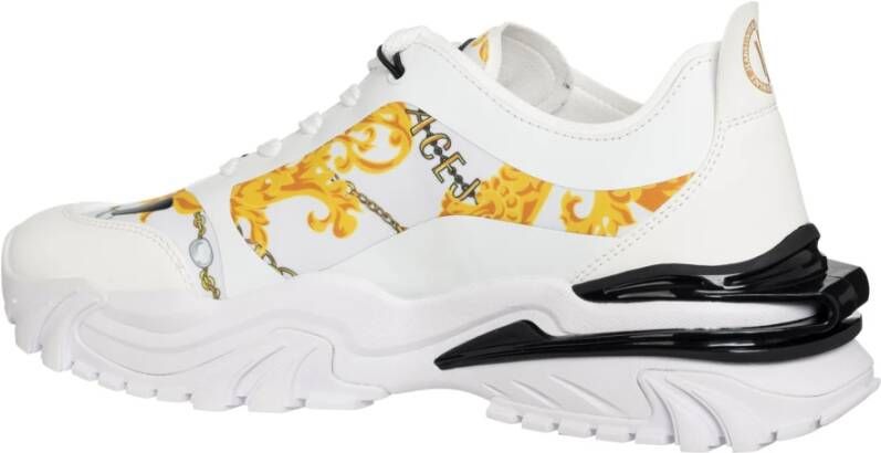 Versace Jeans Couture Trail Treck Chain Couture Sneakers Wit Heren