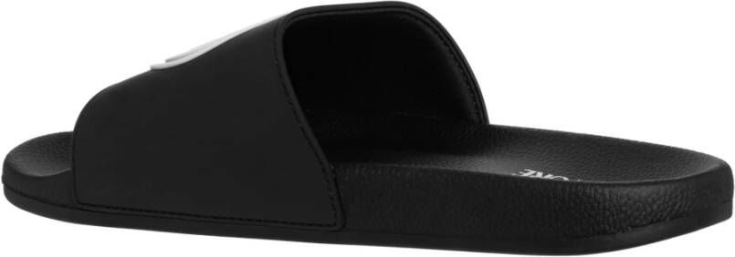 Versace Jeans Couture V-Emblem Slides voor Heren Black Heren