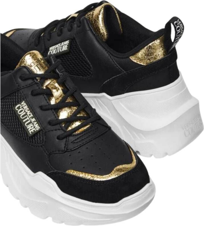 Versace Jeans Couture Versace Speedtrack Sneakers Zwart 74Va3Sc2 Zp230 G89 Zwart Dames