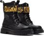 Versace Jeans Couture Vrouwenschoenen Ankle Boots 73Va3S64 Zs358 G89 Black Zwart Dames - Thumbnail 4