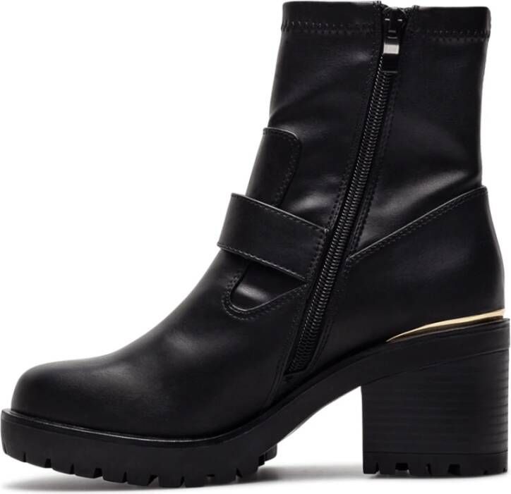 Versace Jeans Couture Vrouwenschoenen Ankle Boots 73Va3S92 Zs355 899 Black Zwart Dames