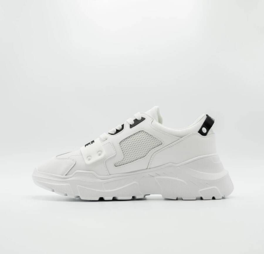 Versace Jeans Couture Witte Chunky Sole Sneaker White Heren