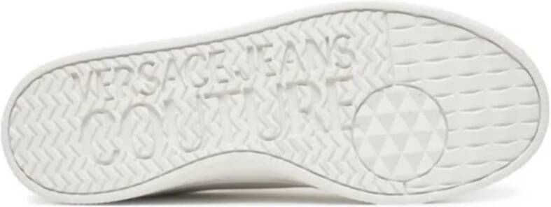 Versace Jeans Couture Witte Court Sneakers
