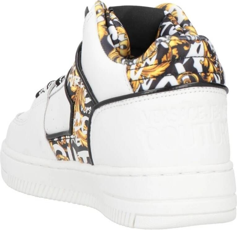 Versace Jeans Couture Witte lage sneakers