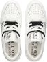 Versace Jeans Couture Witte Leren Sneakers met Logo Print White Heren - Thumbnail 4