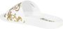 Versace Jeans Couture Witte Sandalen Levendig Ontwerp White Dames - Thumbnail 14