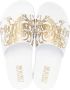 Versace Jeans Couture Witte Sandalen Levendig Ontwerp White Dames - Thumbnail 15