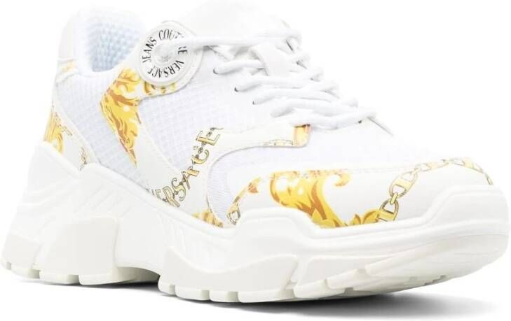 Versace Jeans Couture Witte Sneakers CV Collectie Wit Dames