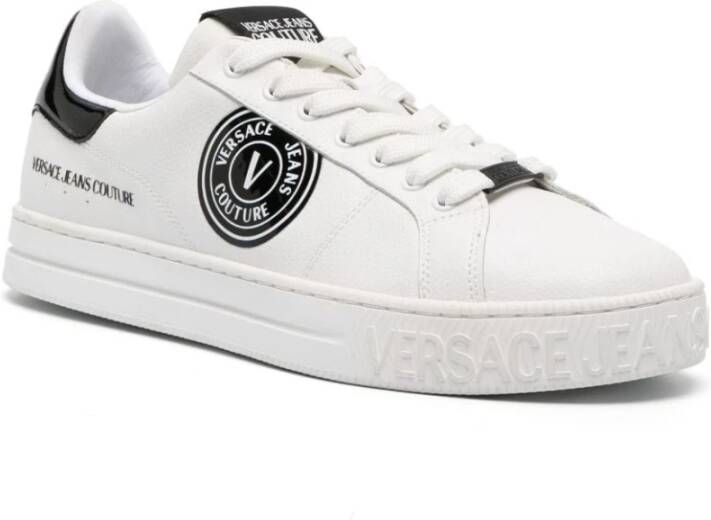 Versace Jeans Couture Witte Sneakers CV Collectie Wit Heren