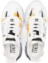 Versace Jeans Couture Abstracte Multikleurige Vetersneakers White Heren - Thumbnail 7
