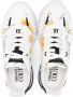 Versace Jeans Couture Abstracte Multikleurige Vetersneakers White Heren - Thumbnail 7