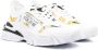 Versace Jeans Couture Abstracte Multikleurige Vetersneakers White Heren - Thumbnail 8