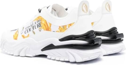 Versace Jeans Couture Witte Sneakers voor Heren Wit Heren