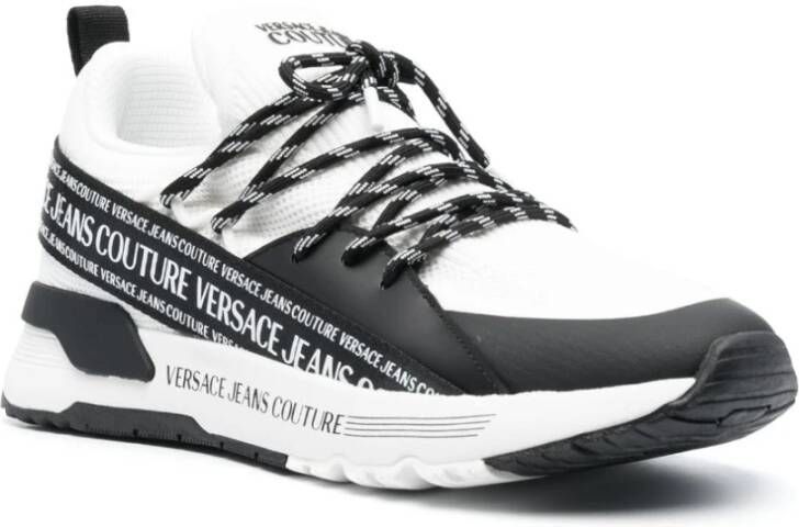 Versace Jeans Couture Witte Sneakers voor Heren Wit Heren