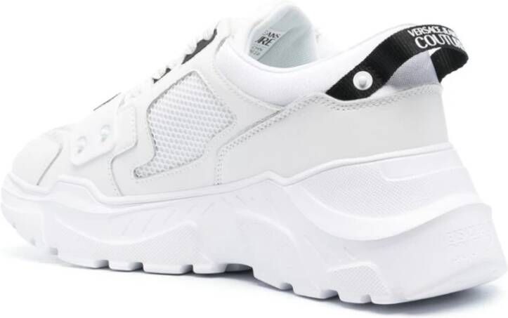 Versace Jeans Couture Witte Sneakers voor Heren Wit Heren