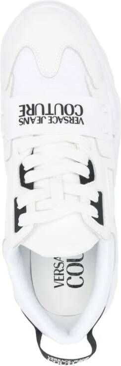 Versace Jeans Couture Witte Sneakers voor Heren Wit Heren