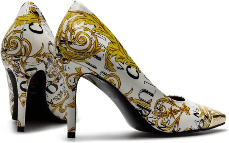 Versace Jeans Couture Women Shoes Heels 74Va3S50 Zs366 G03 White Wit Dames