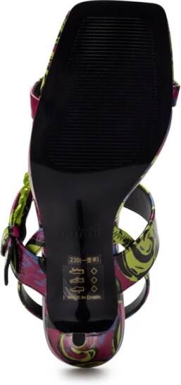 Versace Jeans Couture Women Shoes Heels Sandals Roze Dames