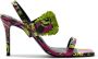 Versace Jeans Couture Multicolor Logo Couture Sandalen Multicolor Dames - Thumbnail 4