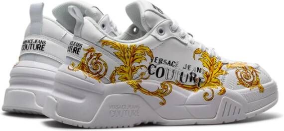 Versace Jeans Couture Women Shoes Sneakers 74Va3Sf4 Zp232 G03 Wit Dames