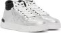 Versace Jeans Couture Zilveren Patentleren High Top Sneakers Gray Heren - Thumbnail 3