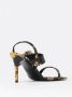 Versace Jeans Couture Barok Print Sandalen met Hak - Thumbnail 2