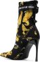 Versace Jeans Couture Zwarte Enkellaarsjes Elegante Trendy Stijl Multicolor Dames - Thumbnail 3