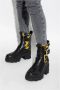Versace Jeans Couture Zwarte Enkellaarsjes voor Vrouwen Black Dames - Thumbnail 14