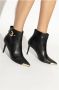 Versace Jeans Couture Zwarte Enkellaarsjes voor Vrouwen Black Dames - Thumbnail 16