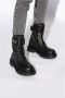 Versace Jeans Couture Zwarte Enkellaarzen voor Vrouwen Black Dames - Thumbnail 11