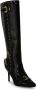 Versace Jeans Couture Zwarte enkellaarzen voor vrouwen Black Dames - Thumbnail 4