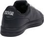 Versace Jeans Couture Zwarte Fondo Court Sneakers met Inscriptie Black Heren - Thumbnail 3